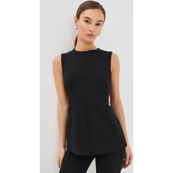 Veronica Beard Faith Top in Black size 0 - Picture 7 of 7